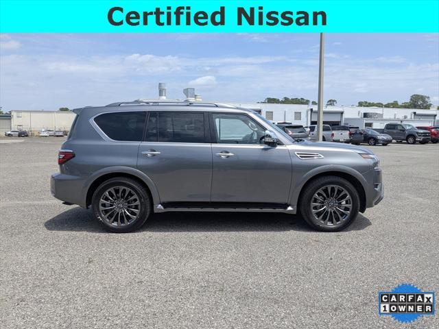 used 2023 Nissan Armada car, priced at $46,000