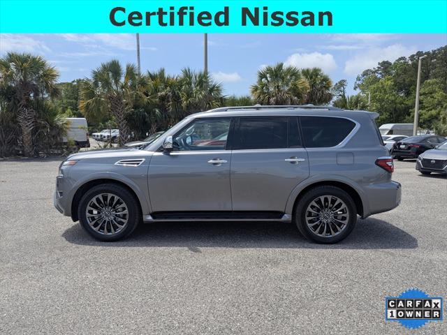 used 2023 Nissan Armada car, priced at $46,000
