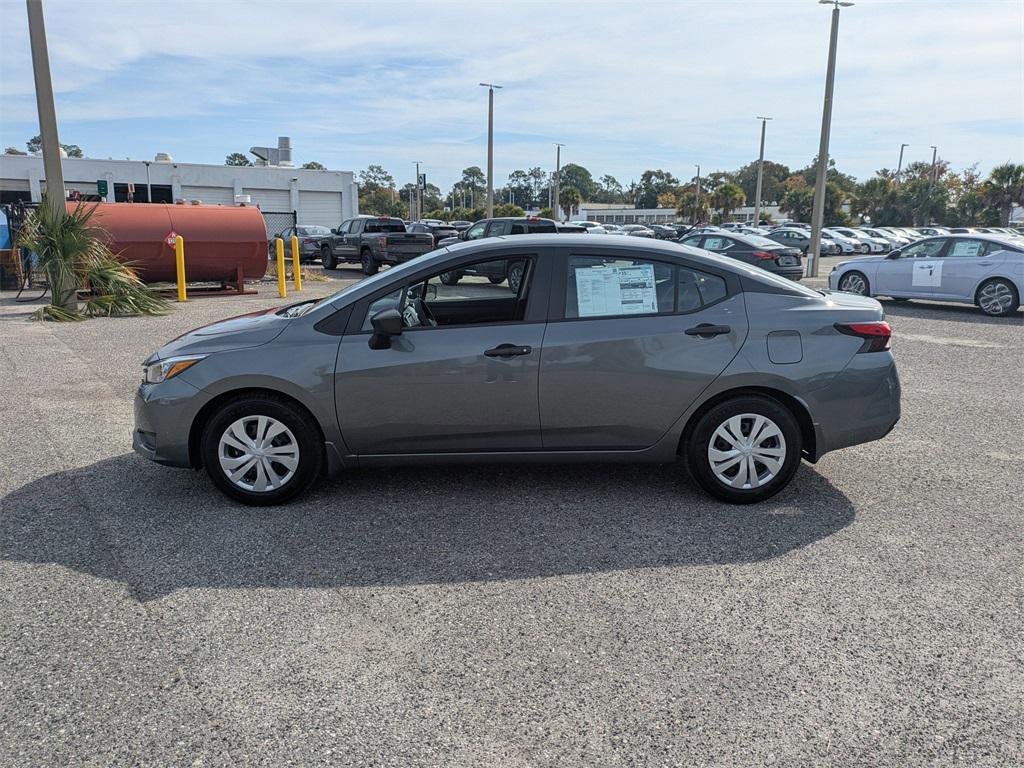 new 2025 Nissan Versa car, priced at $18,749