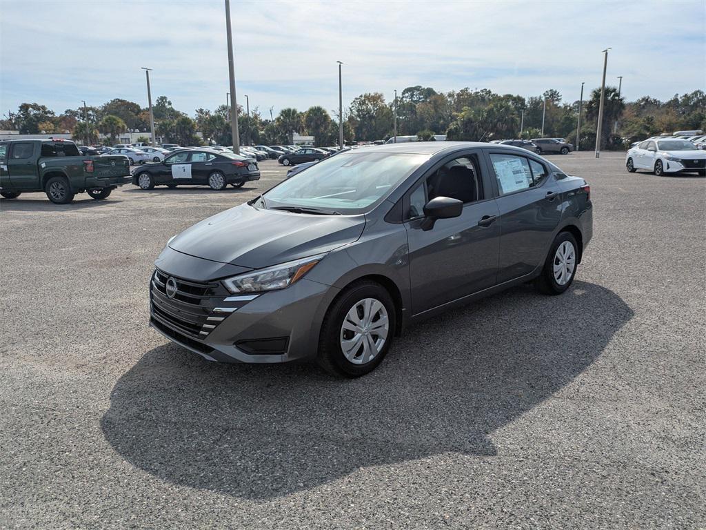 new 2025 Nissan Versa car, priced at $18,749