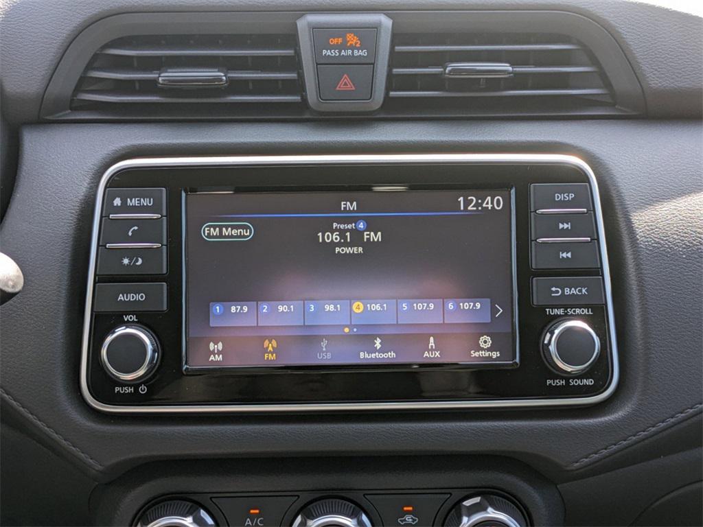 new 2025 Nissan Versa car, priced at $19,284