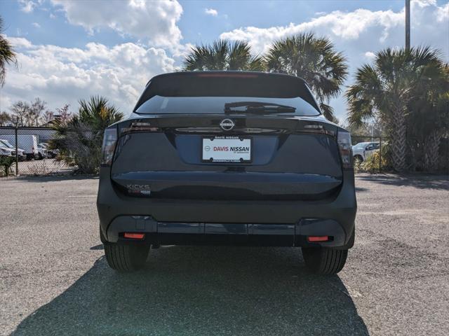 new 2025 Nissan Kicks car, priced at $25,578