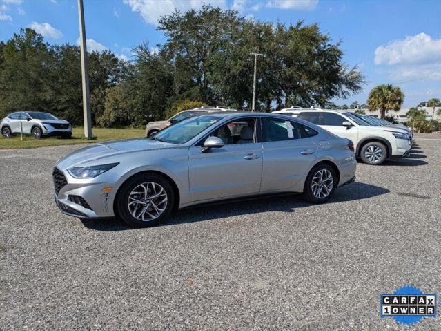 used 2021 Hyundai Sonata car, priced at $19,599