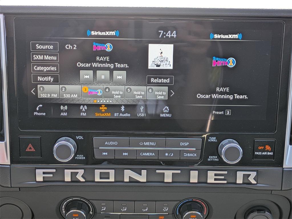 new 2025 Nissan Frontier car, priced at $30,617