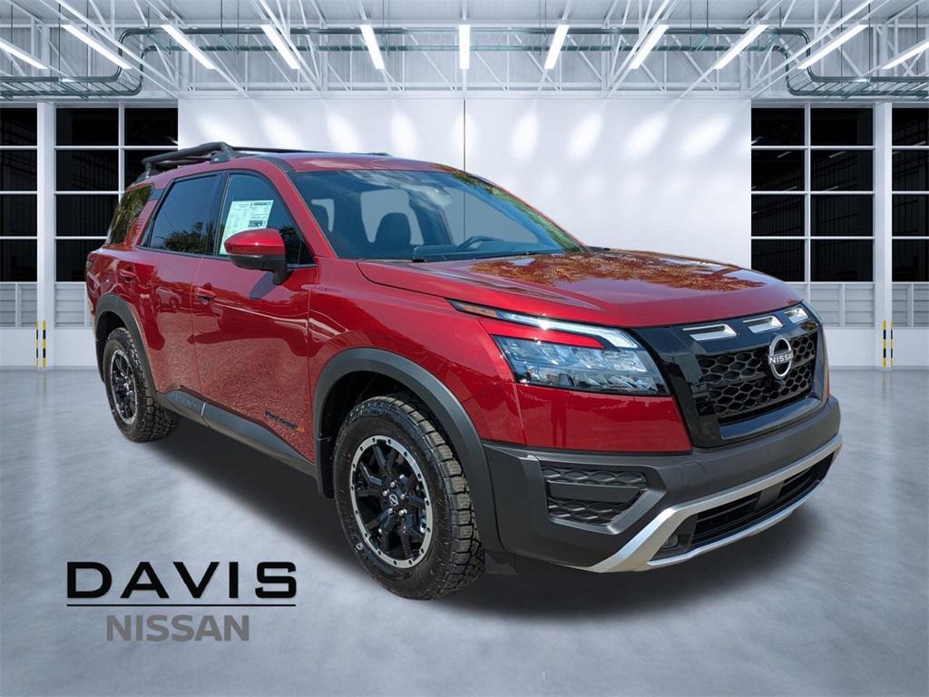 new 2025 Nissan Pathfinder car, priced at $44,555