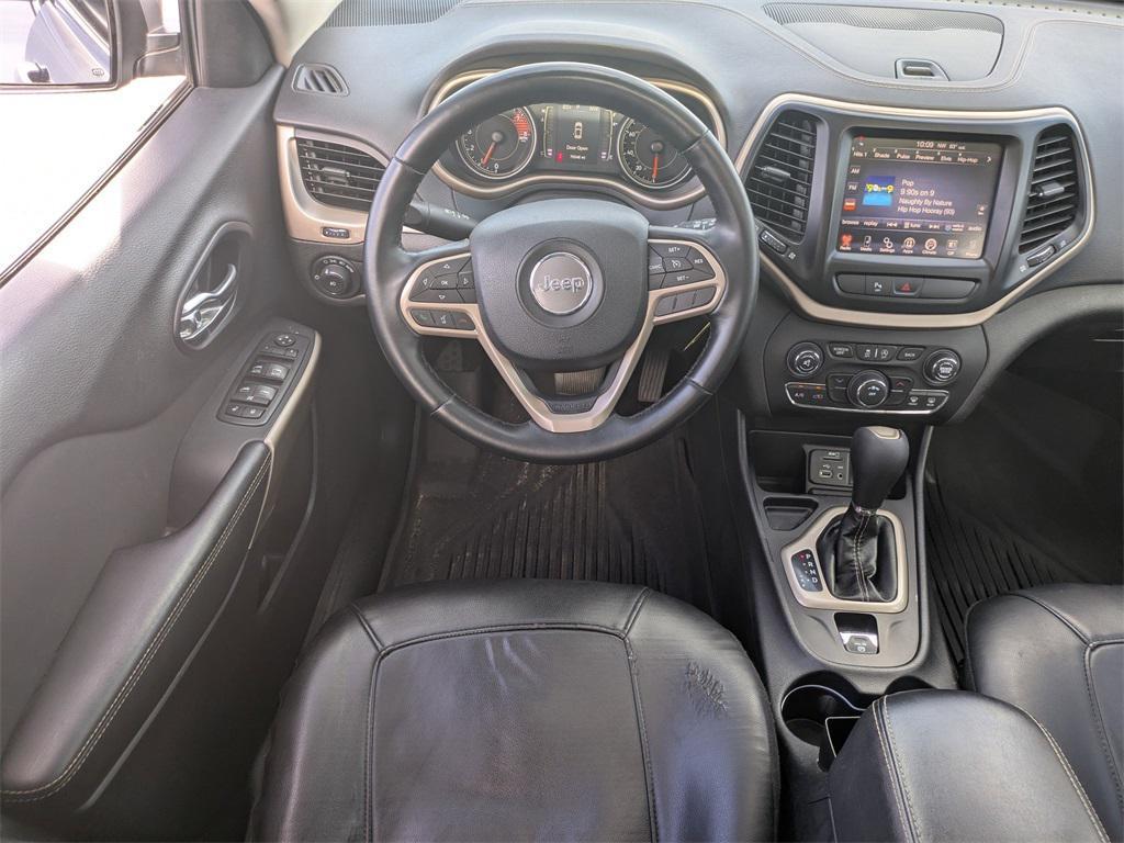 used 2017 Jeep Cherokee car, priced at $13,300