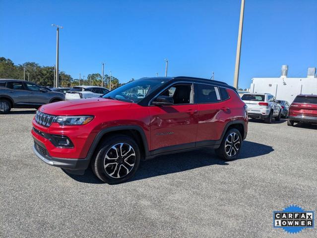 used 2023 Jeep Compass car, priced at $25,065