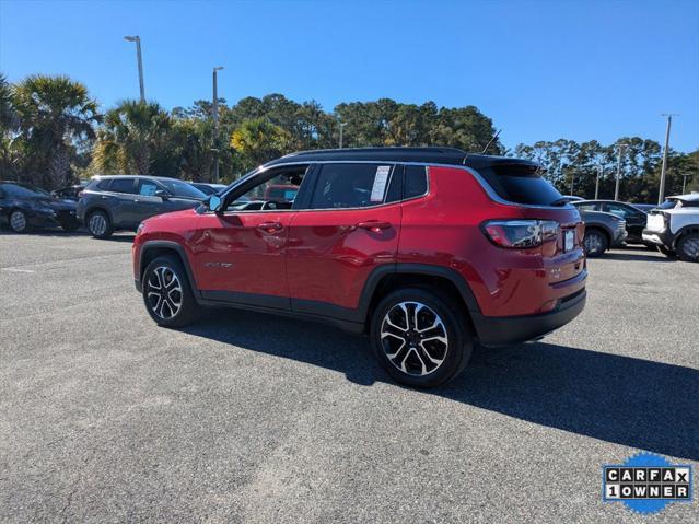 used 2023 Jeep Compass car, priced at $25,065