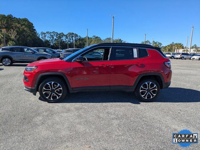 used 2023 Jeep Compass car, priced at $25,065