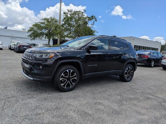 used 2022 Jeep Compass car, priced at $21,850