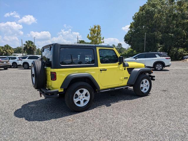 used 2023 Jeep Wrangler car, priced at $32,589