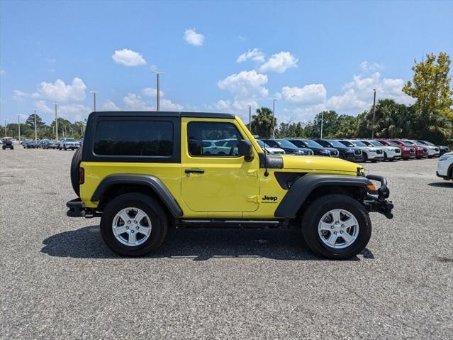 used 2023 Jeep Wrangler car, priced at $32,589