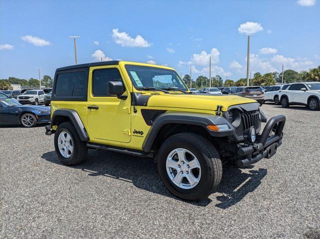 used 2023 Jeep Wrangler car, priced at $32,589