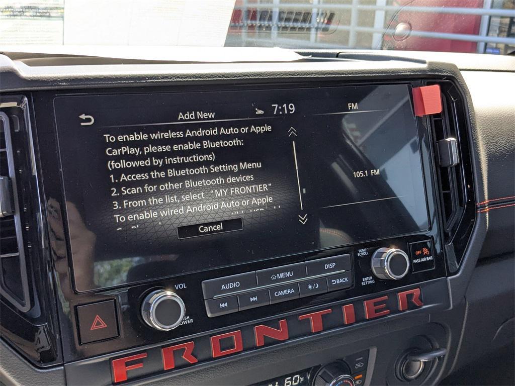new 2025 Nissan Frontier car, priced at $41,077