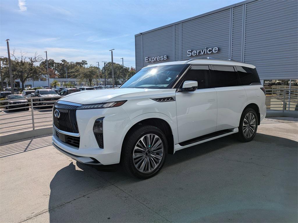 used 2025 INFINITI QX80 car, priced at $78,650