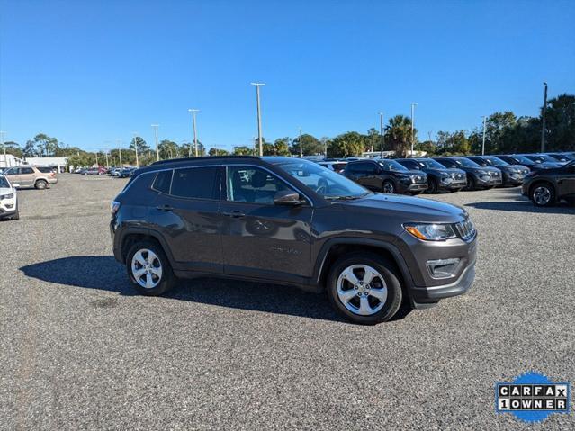 used 2021 Jeep Compass car, priced at $17,111