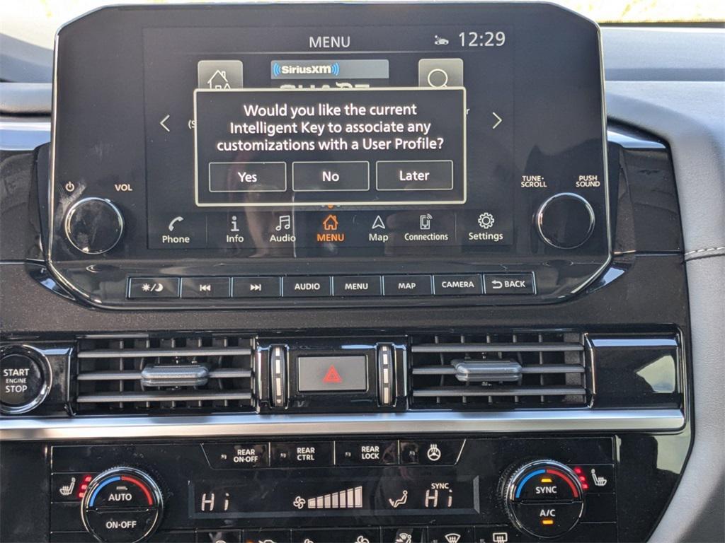 new 2025 Nissan Pathfinder car, priced at $38,205