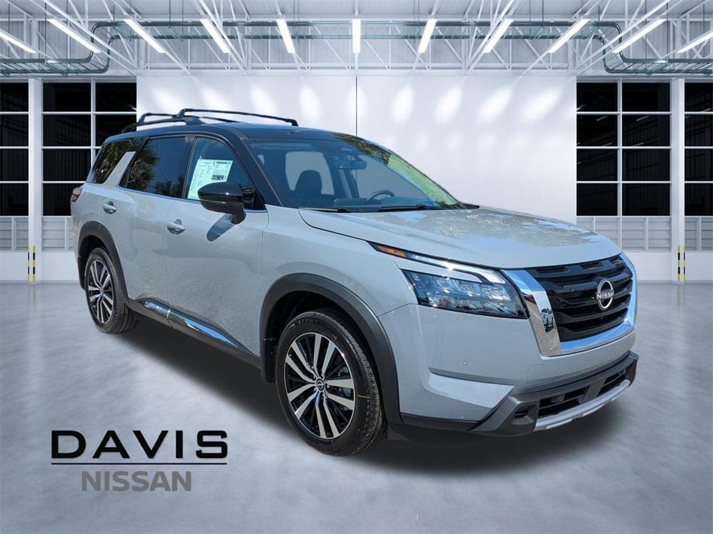 new 2025 Nissan Pathfinder car, priced at $49,455