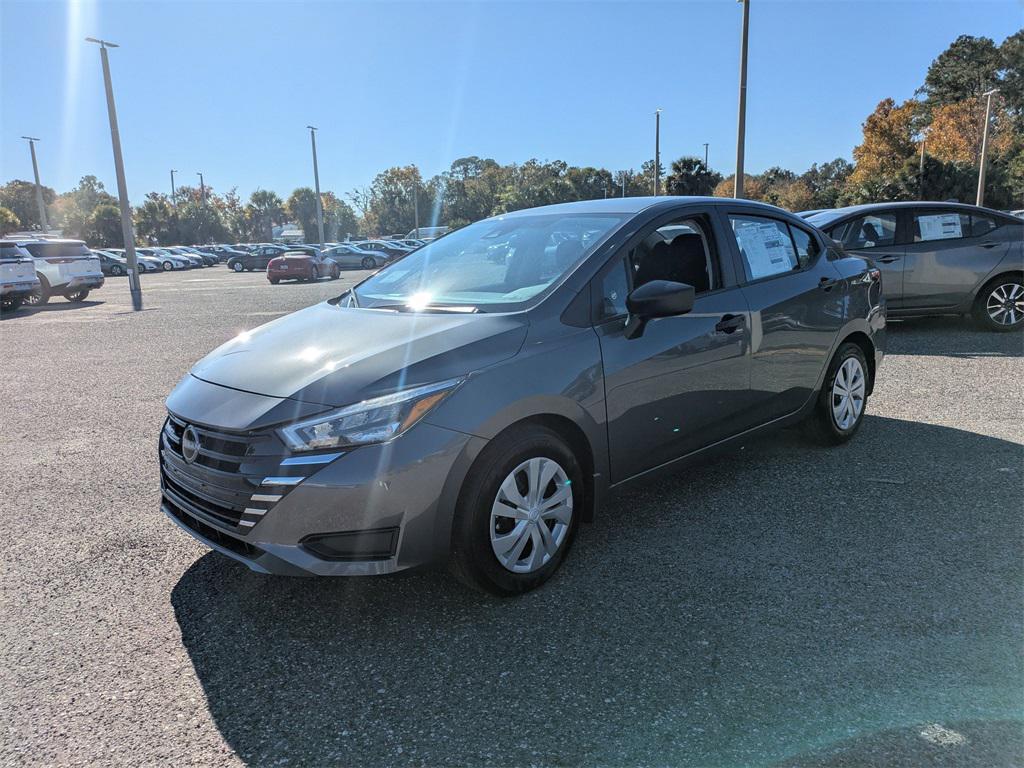 new 2025 Nissan Versa car, priced at $18,499