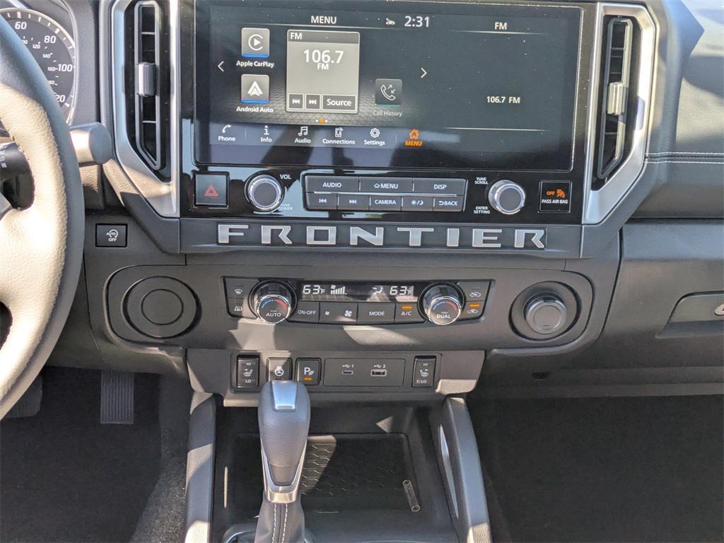 new 2026 Nissan Frontier car, priced at $38,535