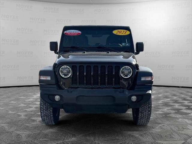 used 2021 Jeep Wrangler Unlimited car, priced at $32,999