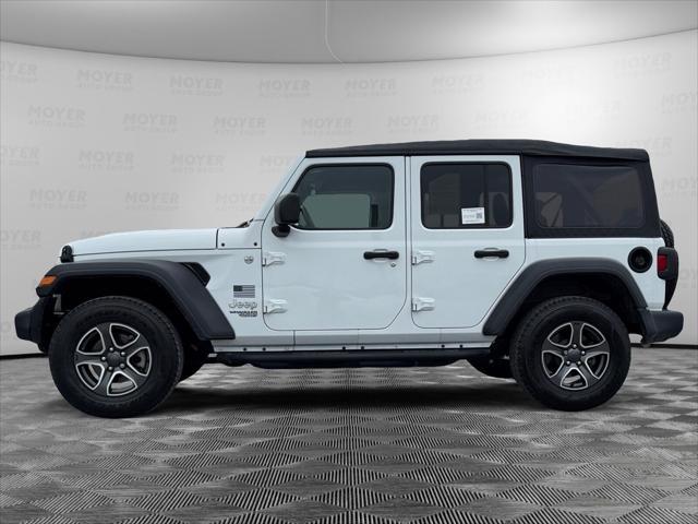 used 2020 Jeep Wrangler Unlimited car, priced at $24,386