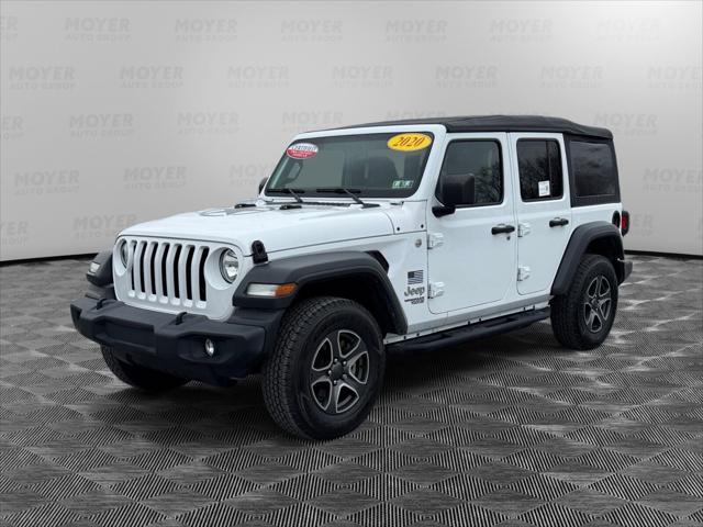 used 2020 Jeep Wrangler Unlimited car, priced at $24,386