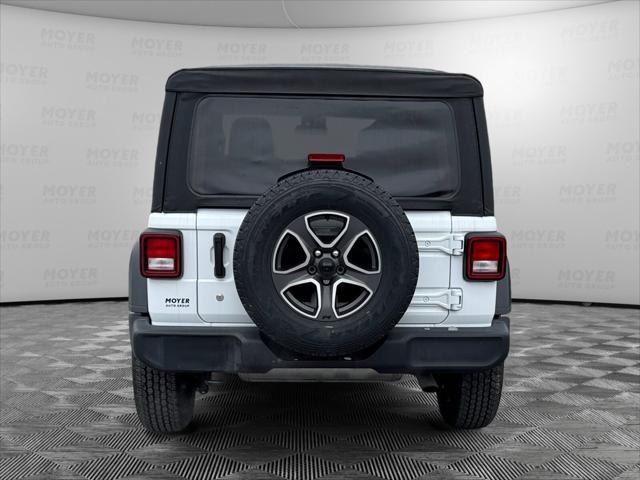 used 2020 Jeep Wrangler Unlimited car, priced at $24,386