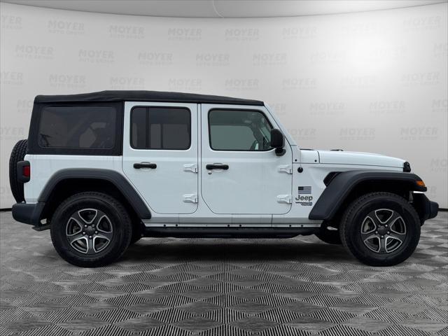 used 2020 Jeep Wrangler Unlimited car, priced at $24,386