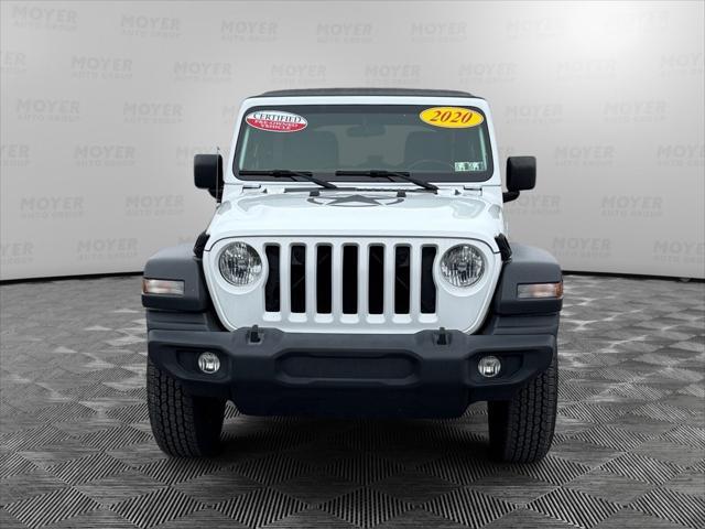 used 2020 Jeep Wrangler Unlimited car, priced at $24,386