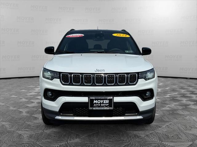 used 2024 Jeep Compass car, priced at $28,499