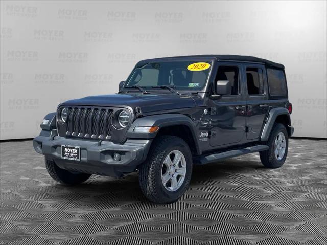 used 2020 Jeep Wrangler Unlimited car, priced at $26,987