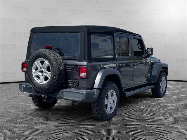used 2020 Jeep Wrangler Unlimited car, priced at $26,987