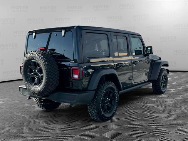 used 2022 Jeep Wrangler car, priced at $35,999