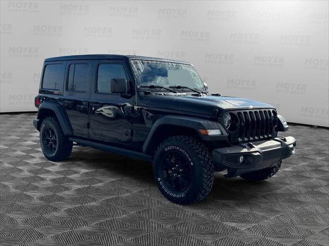 used 2022 Jeep Wrangler car, priced at $35,999