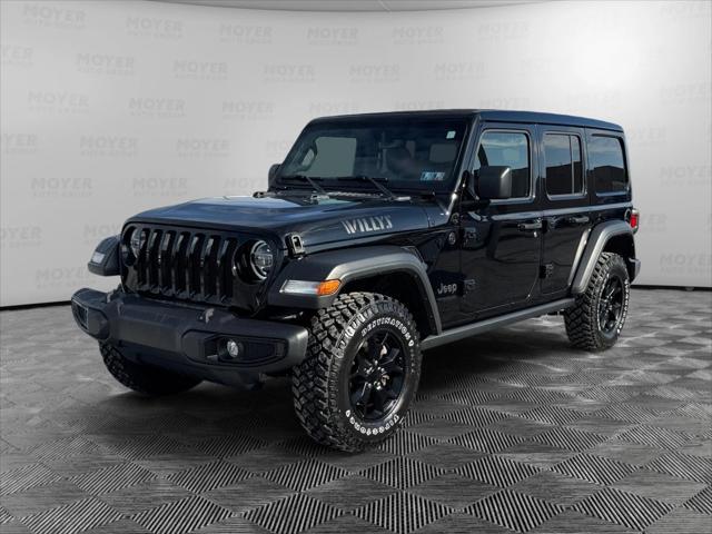 used 2022 Jeep Wrangler car, priced at $35,999