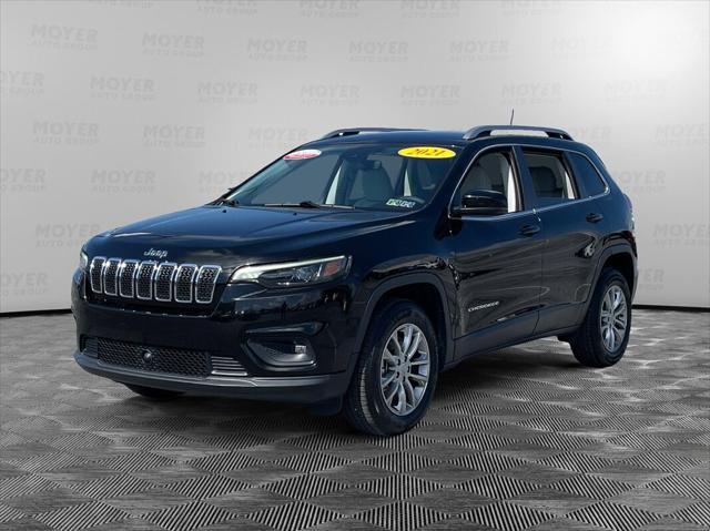 used 2021 Jeep Cherokee car, priced at $25,999