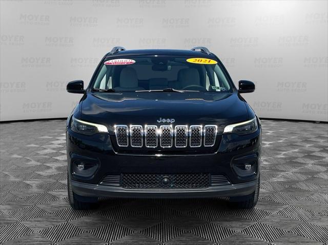 used 2021 Jeep Cherokee car, priced at $25,938