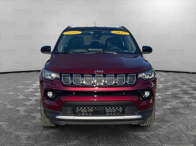 used 2022 Jeep Compass car, priced at $25,999