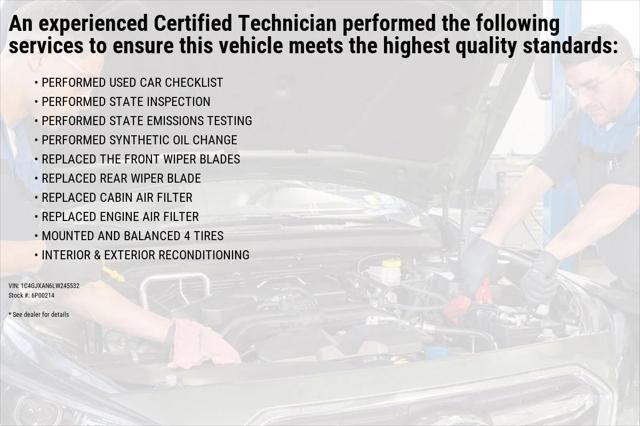 used 2020 Jeep Wrangler car, priced at $29,859