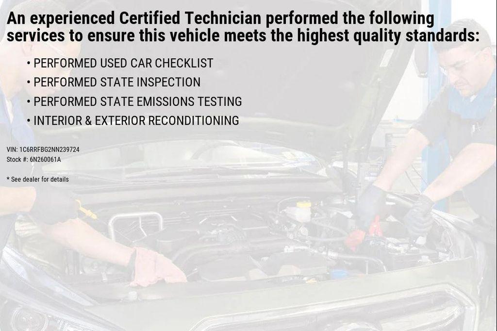 used 2022 Ram 1500 car, priced at $34,797