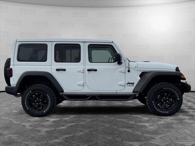 used 2022 Jeep Wrangler car, priced at $36,499