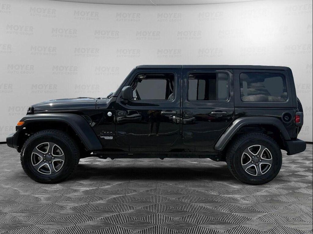 used 2021 Jeep Wrangler Unlimited car, priced at $27,696