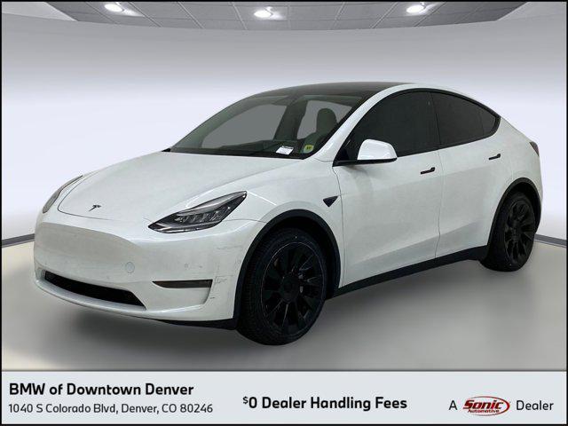 used 2020 Tesla Model Y car, priced at $24,596