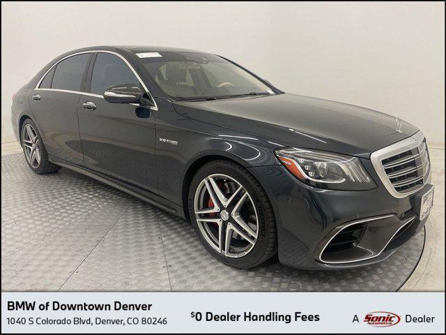 used 2019 Mercedes-Benz AMG S 63 car, priced at $64,997