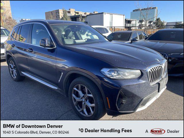 used 2022 BMW X3 car, priced at $35,497