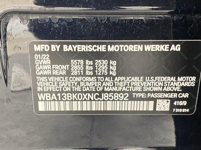 used 2022 BMW M550 car, priced at $56,999