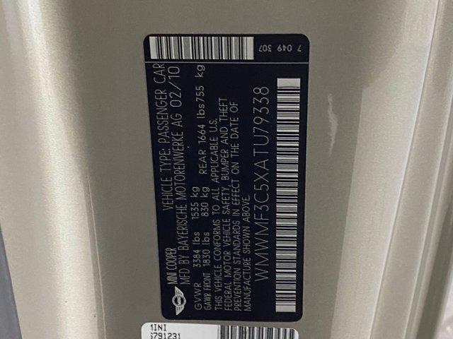 used 2010 MINI Cooper car, priced at $5,999