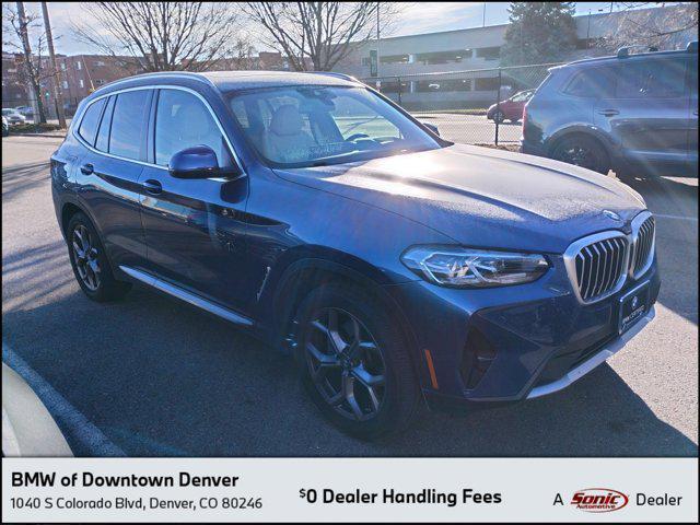 used 2022 BMW X3 car, priced at $36,499