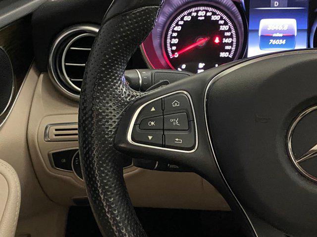used 2017 Mercedes-Benz C-Class car, priced at $15,798